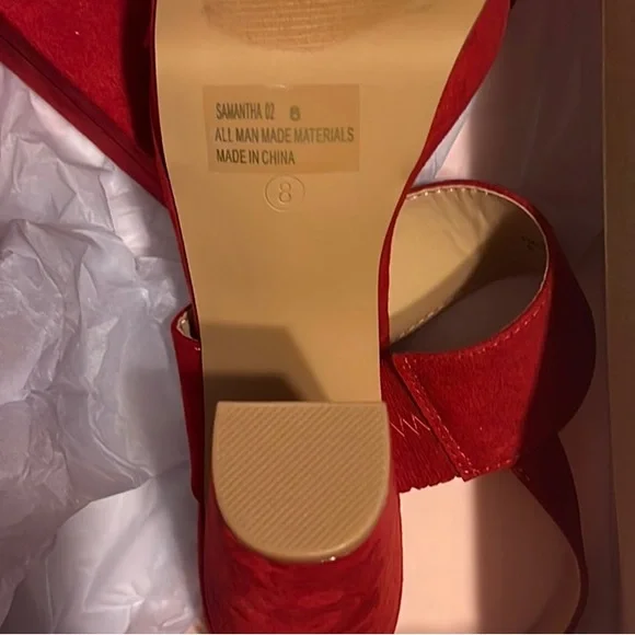 Charlotte Russe Red Samantha-02 Footwear - Picture 4 of 4